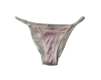 Dolce & Gabbana Light Pink Mesh Bra
