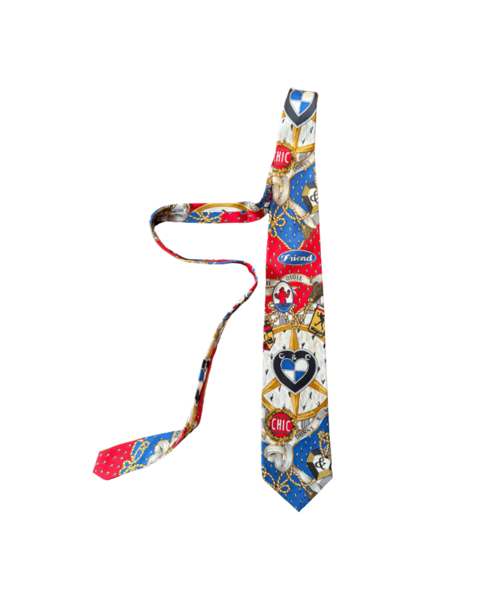 Moschino Cheap & Chic Printed Necktie
