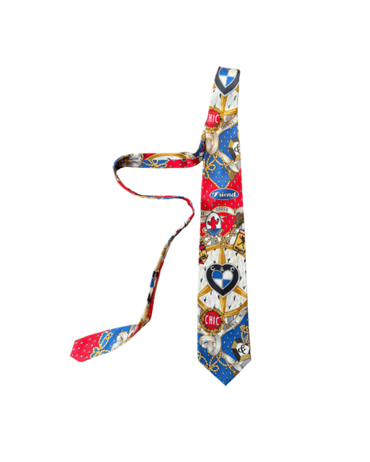Moschino Cheap & Chic Printed Necktie