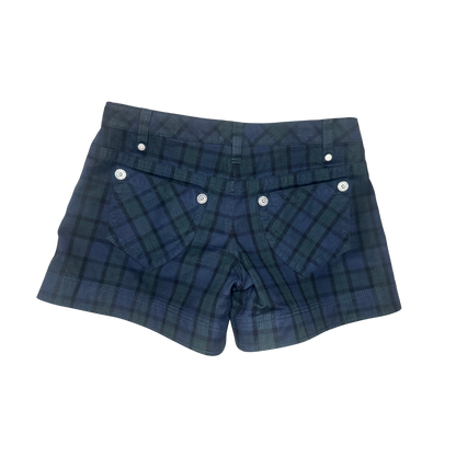 Burberry Convertible Plaid Skort/Shorts