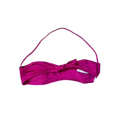 La Perla Pink Sequin Halter Bikini Top