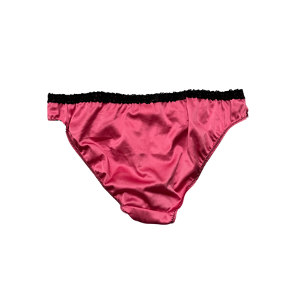 Dolce & Gabbana Pink and Black Lace Bra