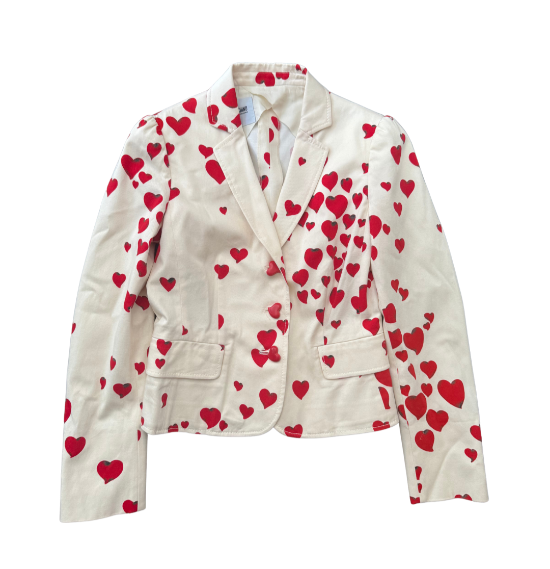 Moschino Cheap & Chic Heart Blazer