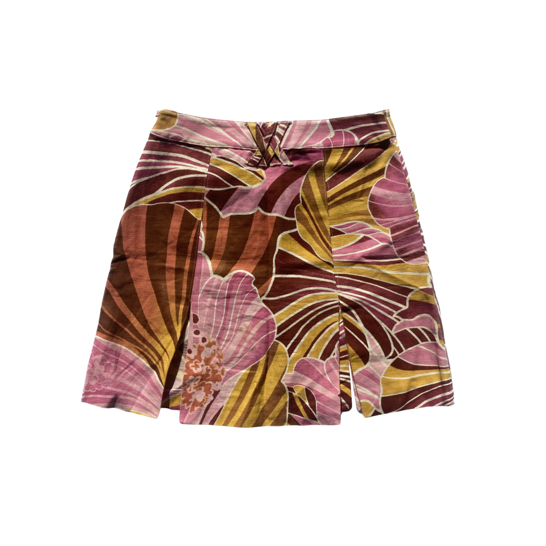 Dolce & Gabbana Floral Linen Skirt