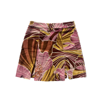 Dolce & Gabbana Floral Linen Skirt