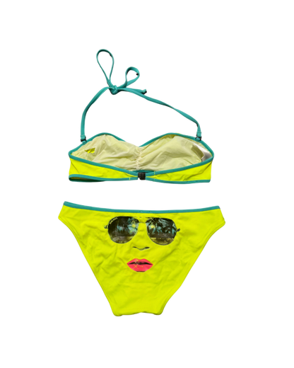 Diesel Yellow Halter Bikini