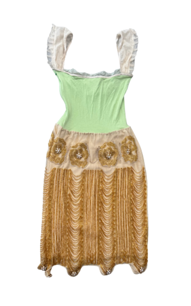 Dolce & Gabbana Beaded Midi Dress