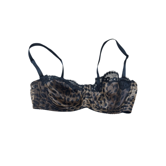 Moschino Leopard Bra