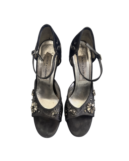 Dolce & Gabbana Embellished Sandal Heels