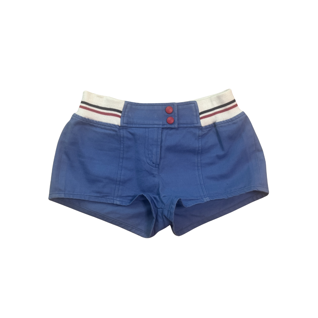 Dolce & Gabbana Blue Sporty Mini Shorts