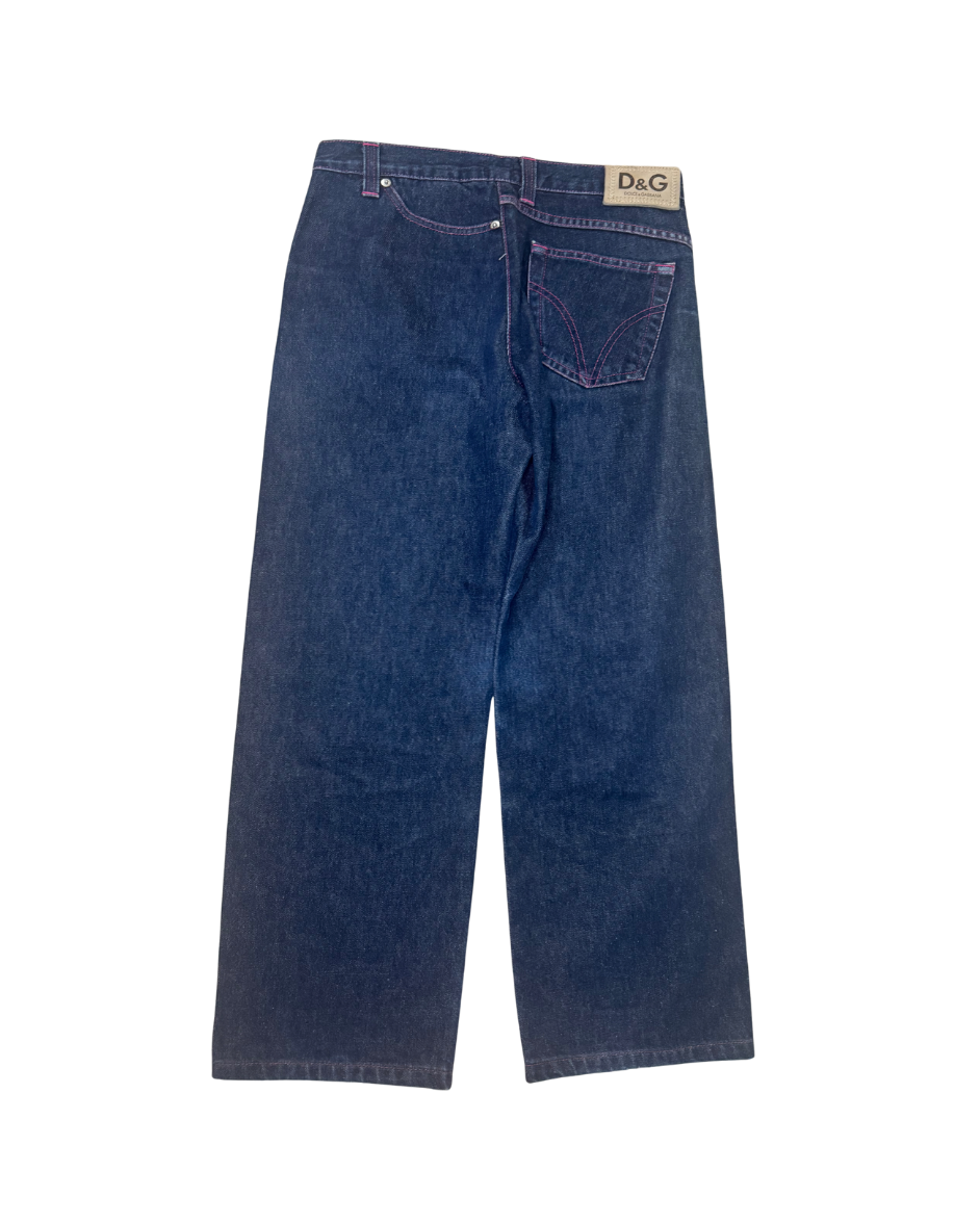 Dolce & Gabbana Asymmetrical Jeans