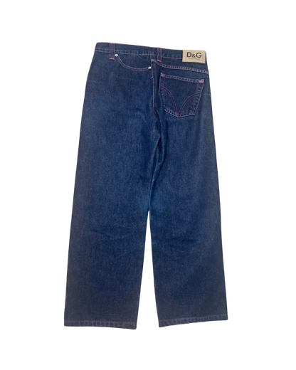 Dolce & Gabbana Asymmetrical Jeans