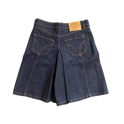 Dolce & Gabbana Denim Culotte Shorts