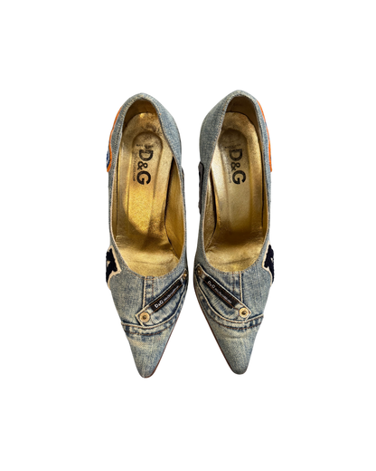 Dolce & Gabbana Denim Pumps