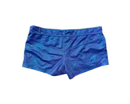 Dolce & Gabbana Blue Iridescent Bikini w/ Matching Shorts