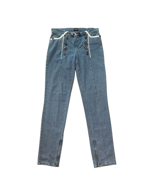 Dolce & Gabbana Slim Anchor Jeans