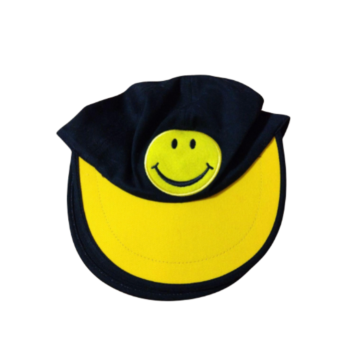 Moschino Cheap & Chic Double Brimmed Black Hat