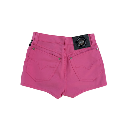Versace Jeans Couture Pink Micro Mini Shorts