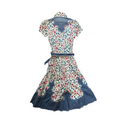 Dsquared² Floral Denim Dress