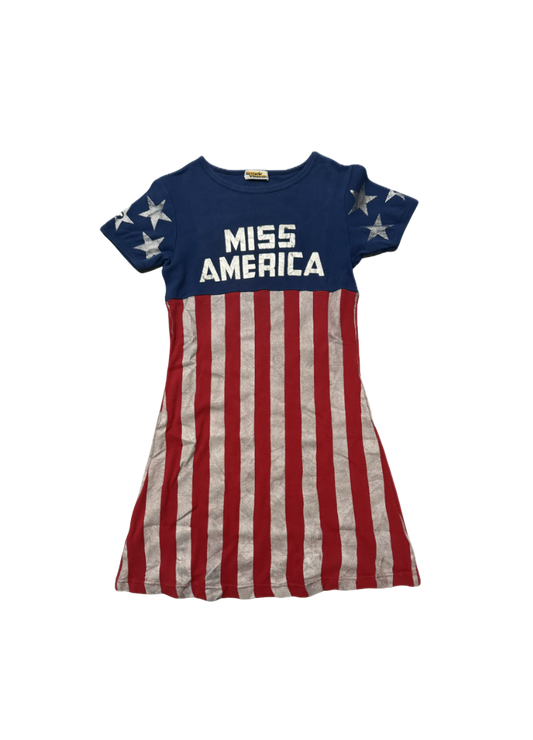 Hysteric Glamour “Miss America” Metallic Mini Dress