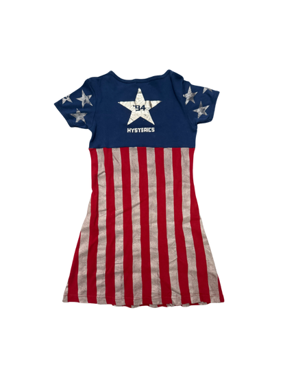 Hysteric Glamour “Miss America” Metallic Mini Dress