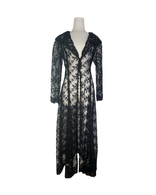 Vintage 90’s Lace Duster Coat