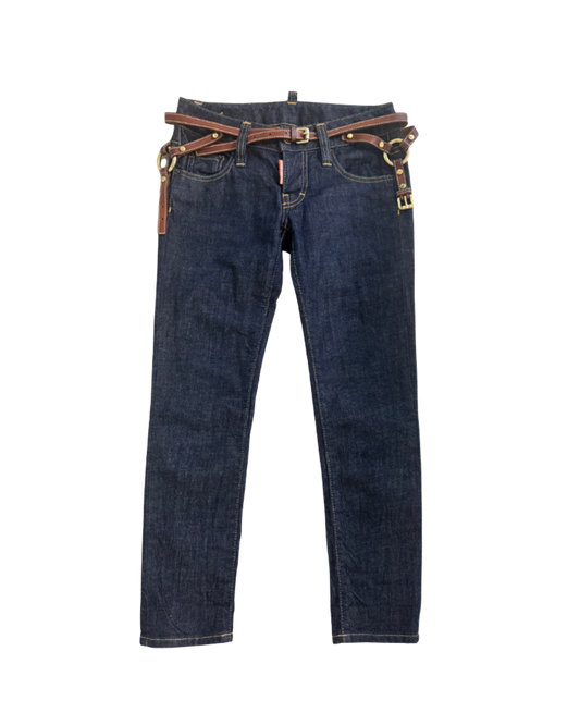 Dsquared² Bondage Capri Jeans