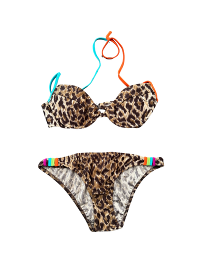 Dolce & Gabbana Beachwear Multi-Colored/Leopard Bikini