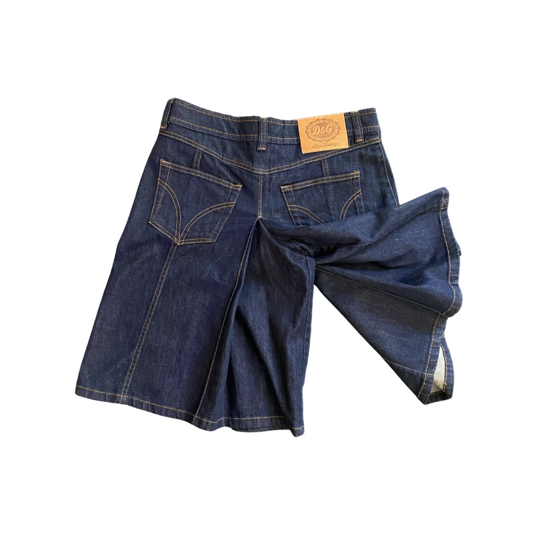 Dolce & Gabbana Denim Culotte Shorts