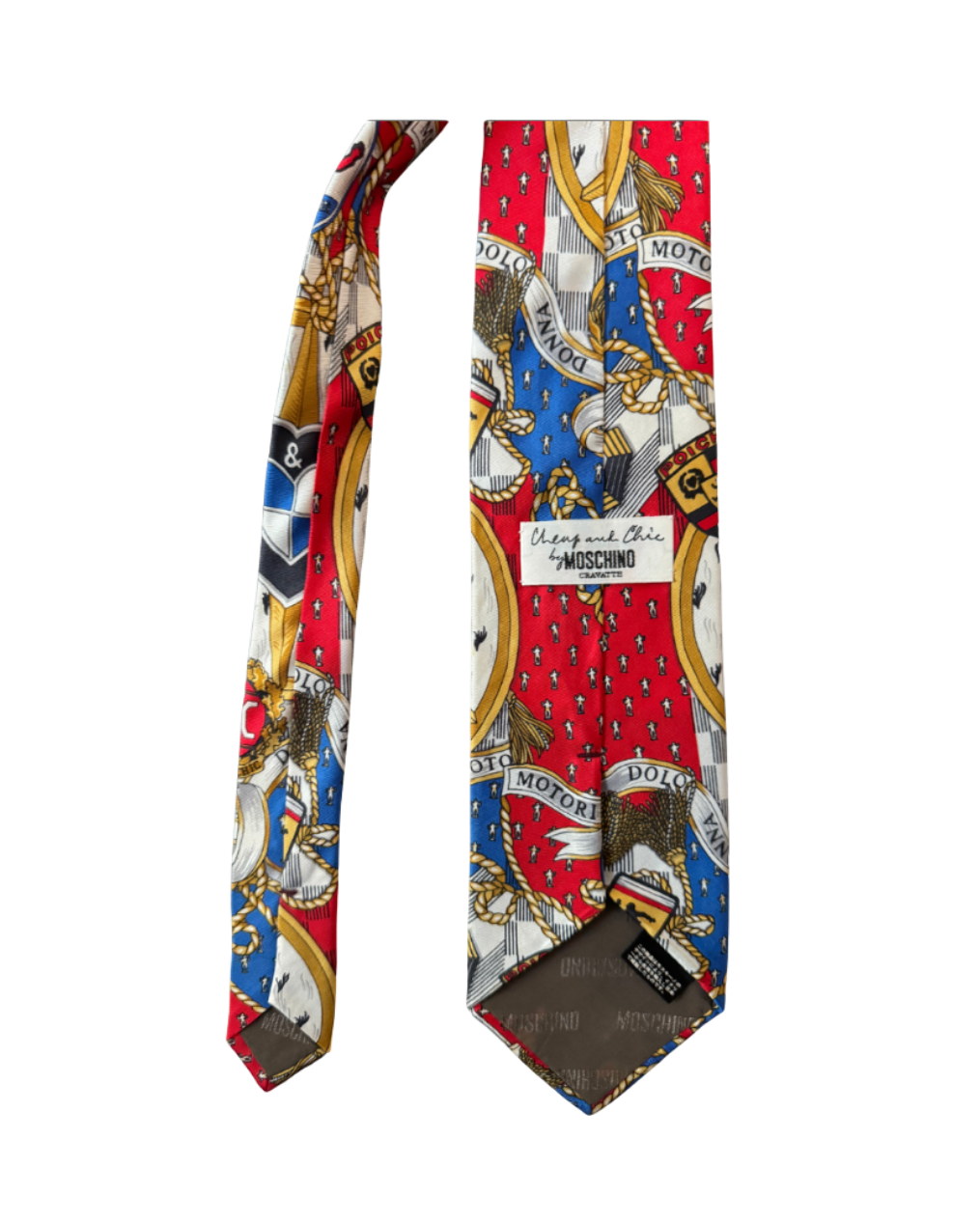 Moschino Cheap & Chic Printed Necktie