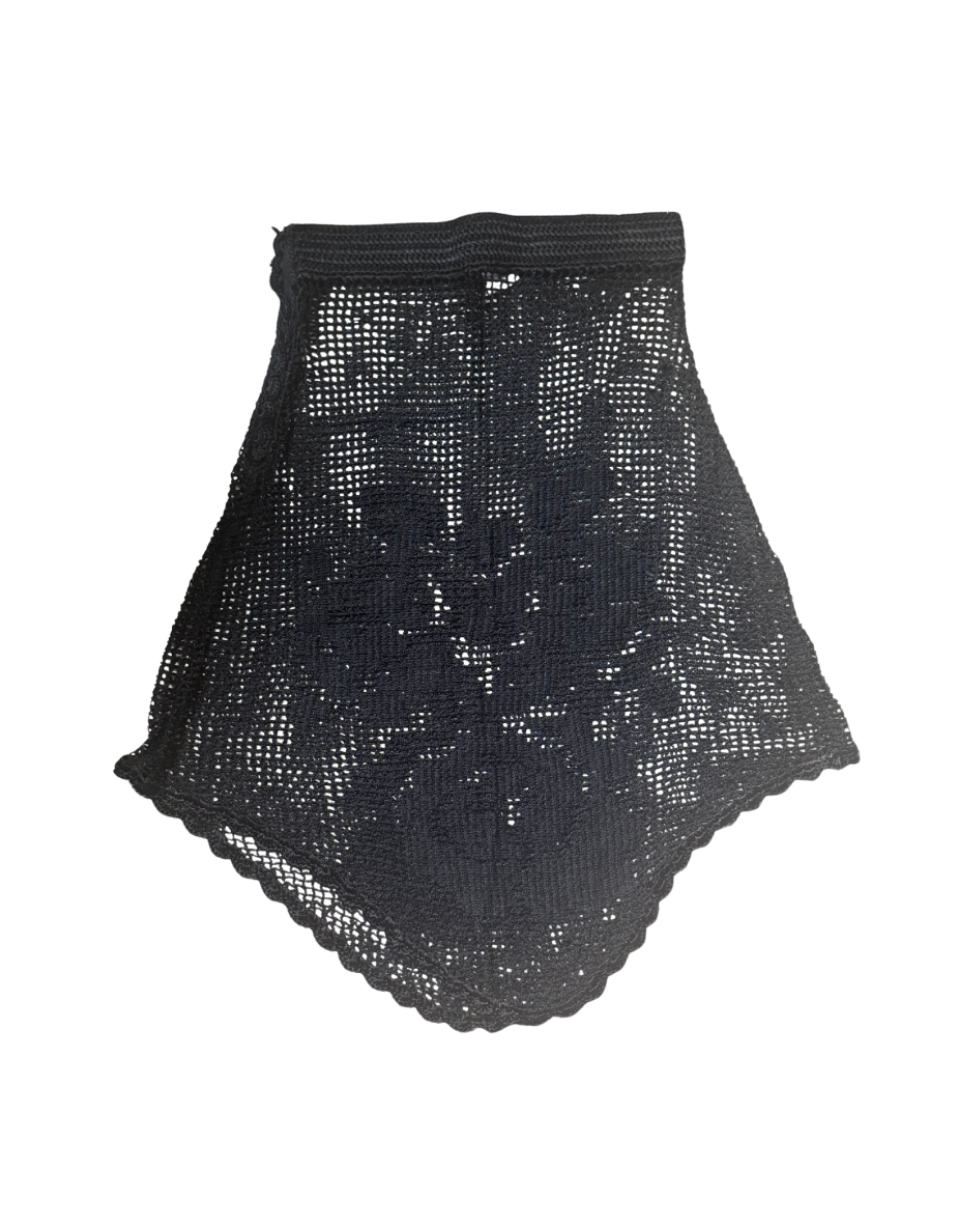 Dolce & Gabbana Black Knit Skirt