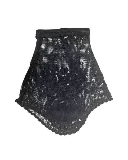 Dolce & Gabbana Black Knit Skirt