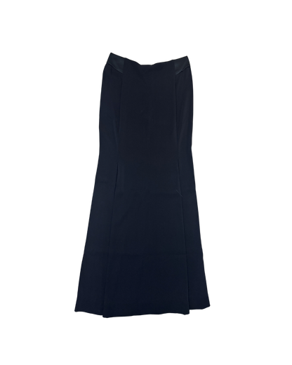 Gucci Silk Black Maxi Skirt