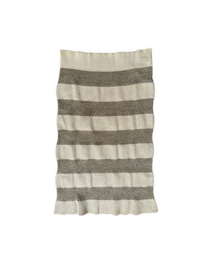 Dolce & Gabbana Glitter Striped Sheer Tube Top