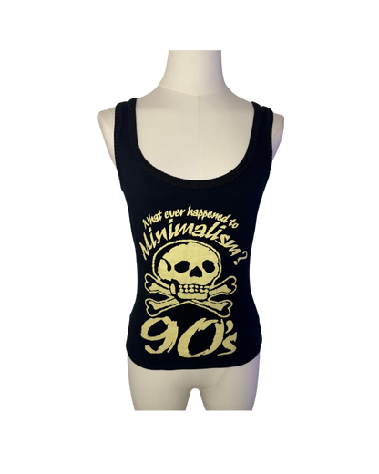 Dolce & Gabbana “Minimalism” Skull & Crossbones Tank Top