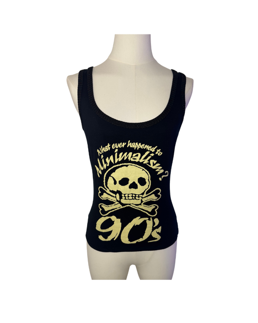 Dolce & Gabbana “Minimalism” Skull & Crossbones Tank Top