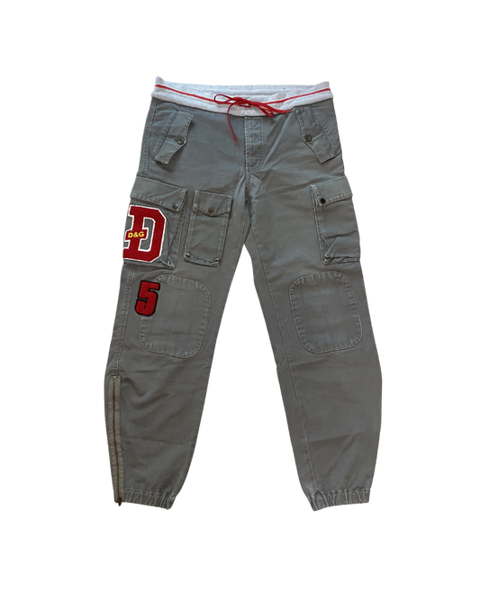 Dolce & Gabbana Cargo Pants w/ Patches