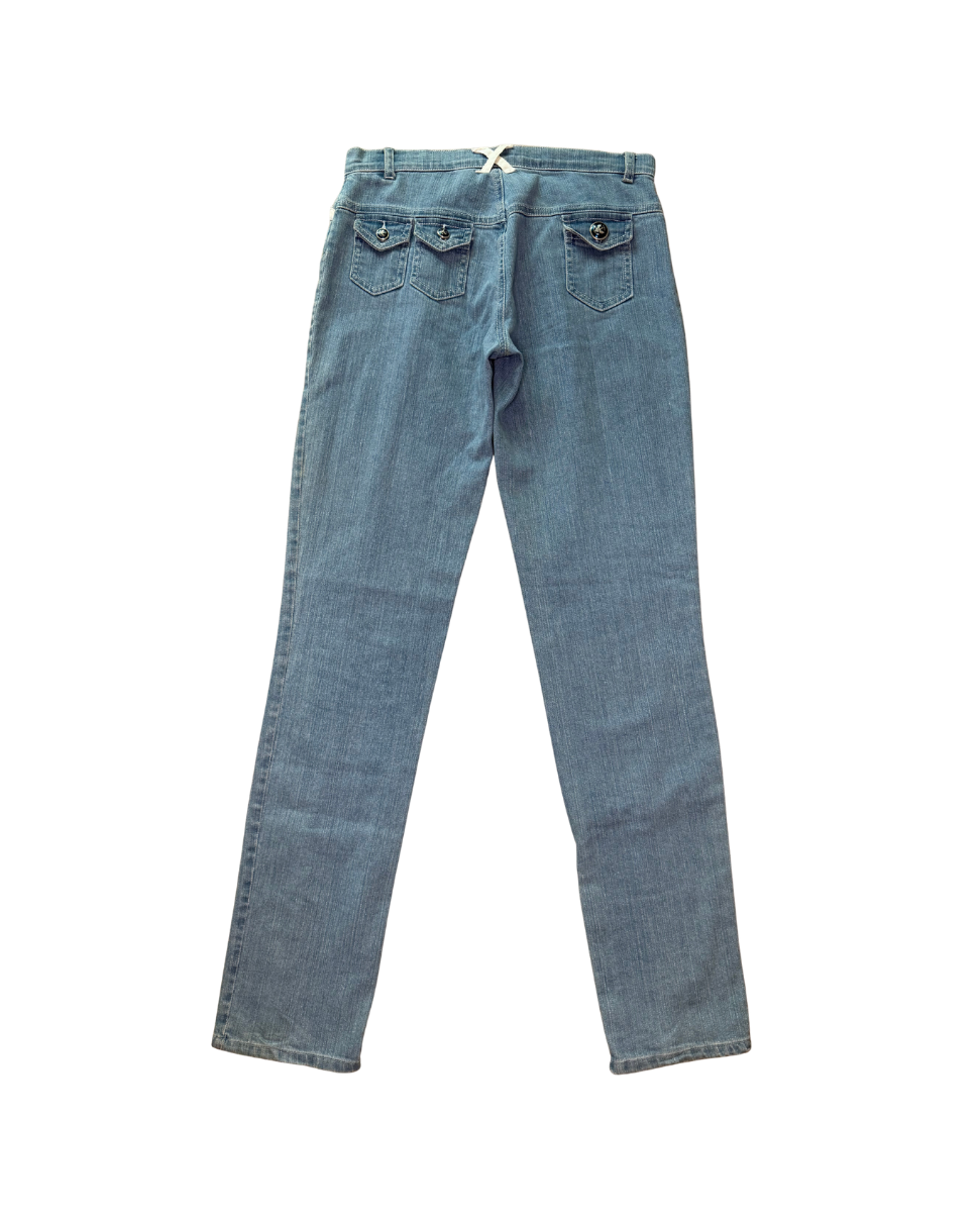 Dolce & Gabbana Slim Anchor Jeans