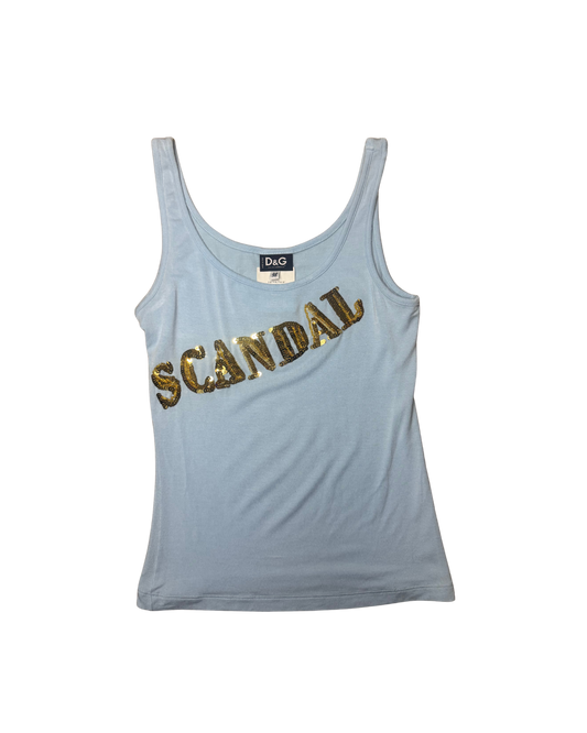 Dolce & Gabbana “Scandal” Sequin Tank Top