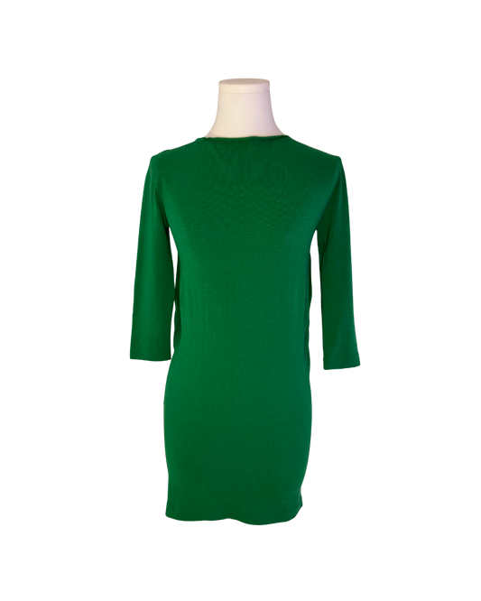 Dsquared² Green Open Back Dress