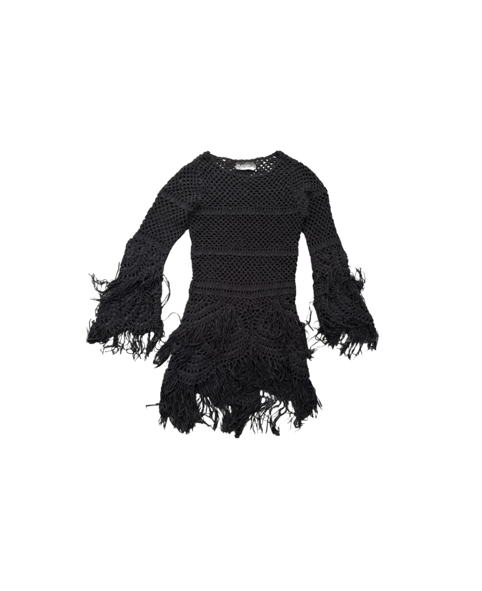 Hysterics by Hysteric Glamour Knit Fringe Dress