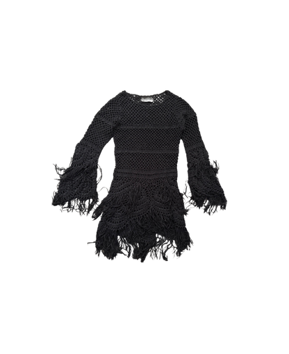 Hysterics by Hysteric Glamour Knit Fringe Dress