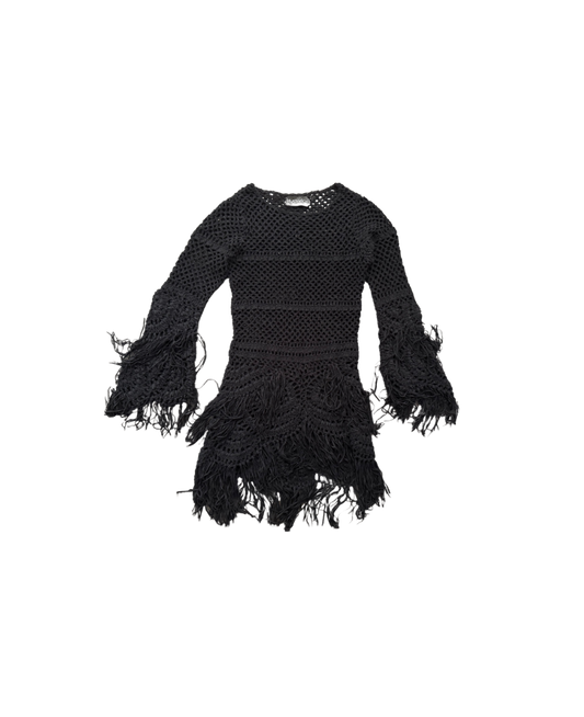 Hysterics by Hysteric Glamour Knit Fringe Dress