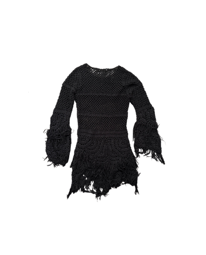 Hysterics by Hysteric Glamour Knit Fringe Dress