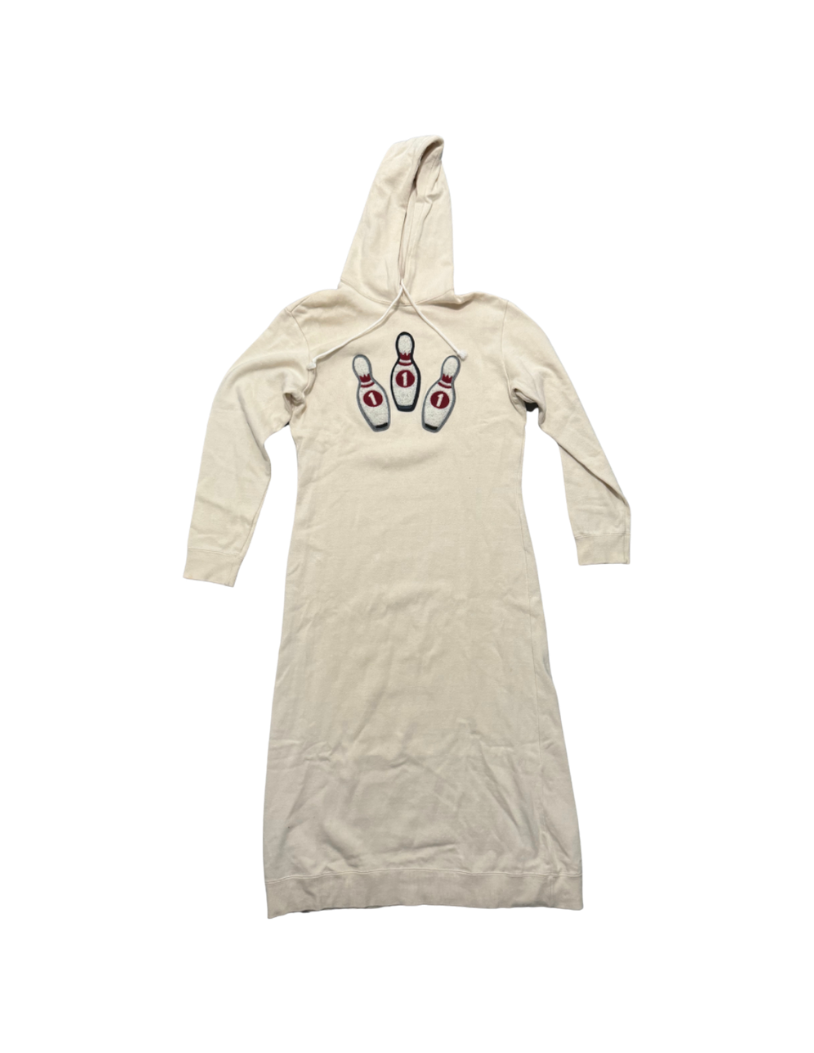 Keita Maruyama Maxi Hooded Sweatshirt Dress