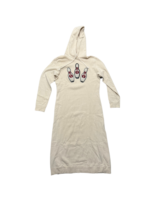 Keita Maruyama Maxi Hooded Sweatshirt Dress