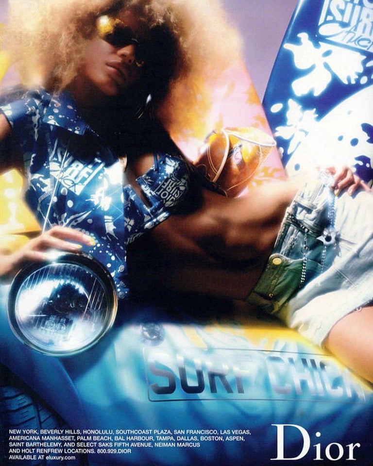 Christian Dior “Surf Chick” Scarf