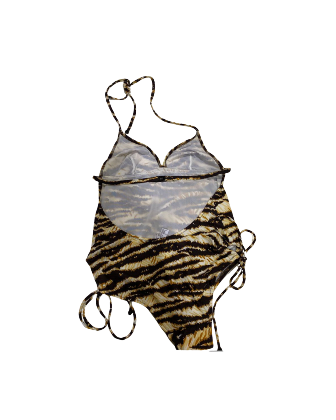 Dolce & Gabbana One Piece Tiger Striped Swimsuit