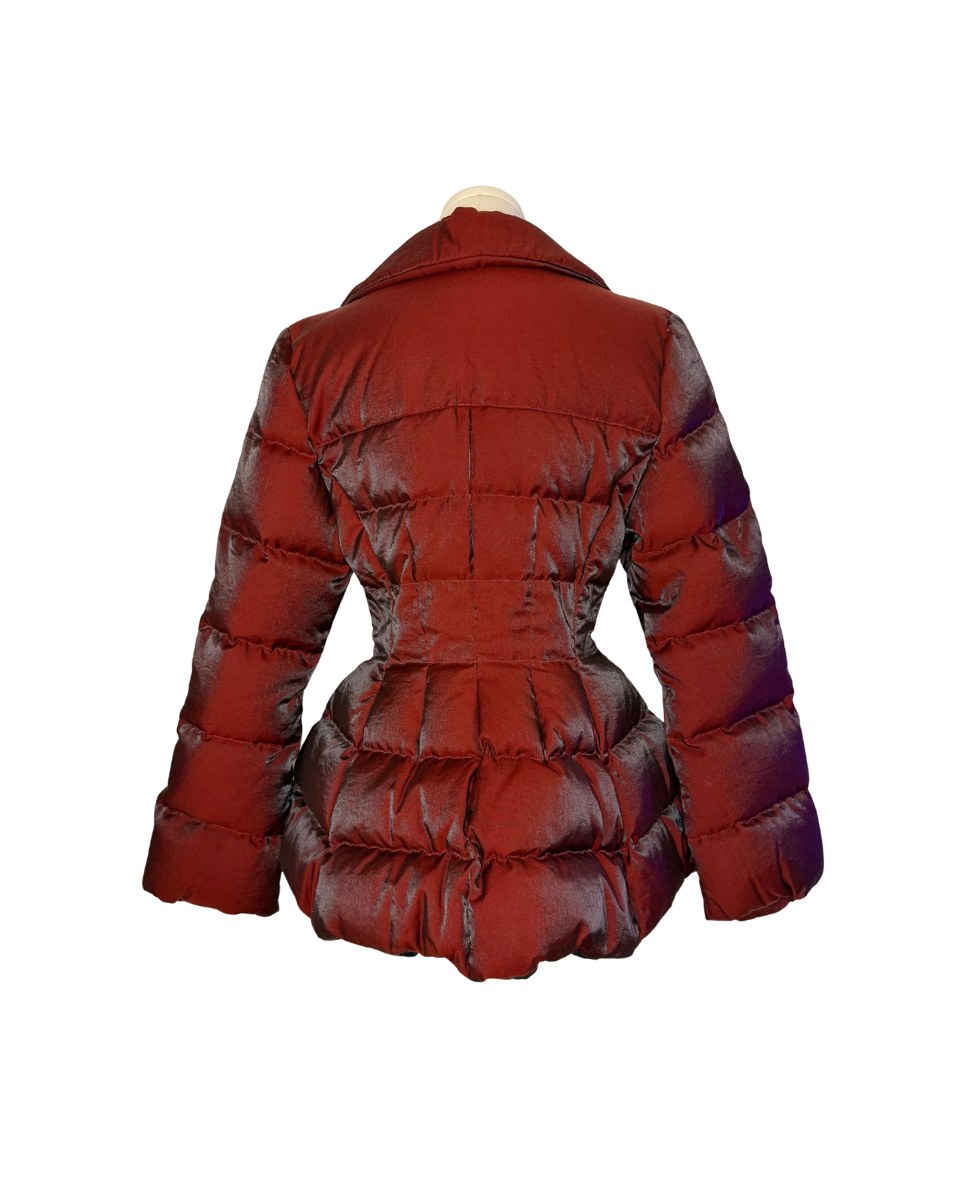 Keita Maruyama Flared Puffer Patch Jacket