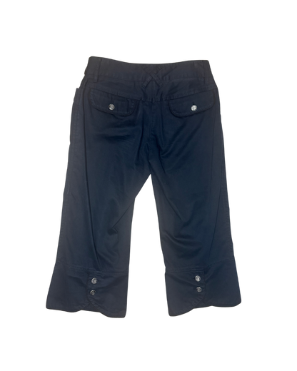 Dolce & Gabbana Black Capri Pants